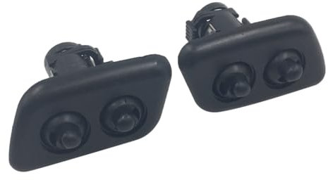 Hajus 9591060 2x Wascherdüse Spritzdüse Stossstange Xenonscheinwer Vorne Links Rechts 61678360661 61678360662 kompatibel mit BMW 5er E39