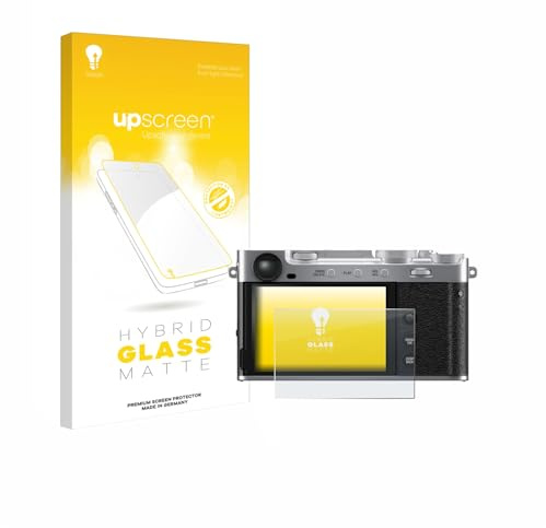 upscreen Schutzglas für Fujifilm X-E5 | Entspiegelnder Displayschutz Made in Germany Matte 9H Schutzfolie Panzer Folie Glas Anti-Reflex Montage-Set Anti-Fingerprint