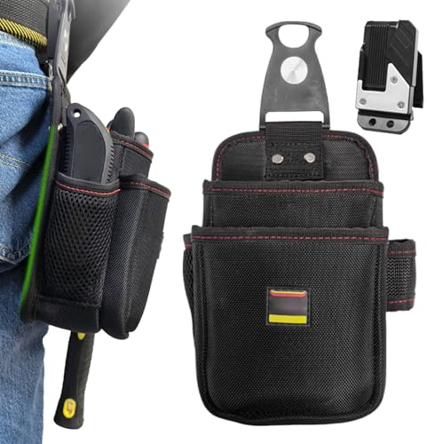 Werkzeugbeutel - Oxford Stoff Tailentasche | Wasserdichte Taillenbeutel -Bohrer -Rucksack für Rahmung, Maler, Schweißen, Bau, Innenräume, Außen-, Fahrt, Dachbetrieb, Zuhause