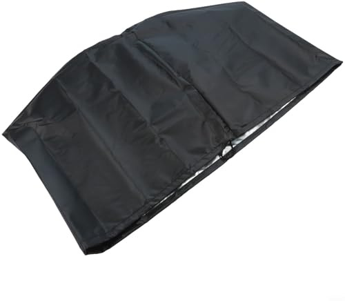 Housse ronde résistante à l'eau pour barbecue électrique George Foreman GGR50B GFO3320 GFO240, housse de protection anti-éclaboussures avec fond élastique et poignée pratique