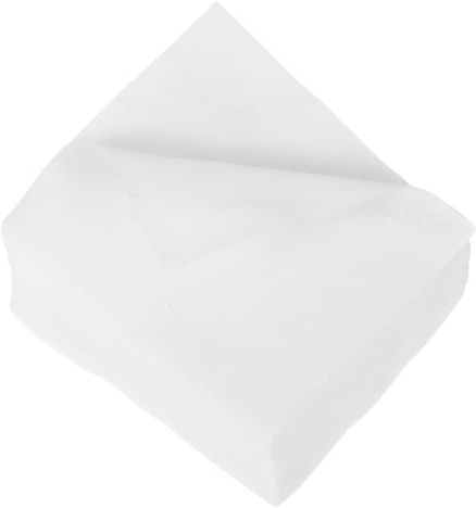 BIUDECO 2400 Stück Weiche Baumwolle Gesichtsreinigungspads mit Dünnem Design Quadratische Make Up Entferner Pads für Sanfte Abschminkung und Toner Anwendung im Alltag