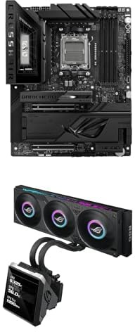 ROG CROSSHAIR X870E DARK HERO + ROG STRIX SLC IV 360 ARGB LCD