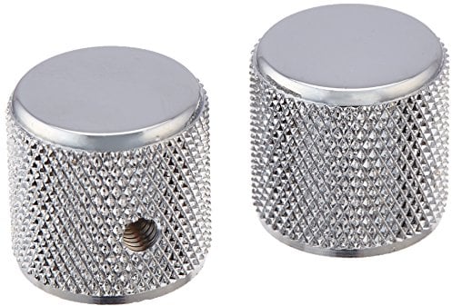 Fender Telecaster/Precision Bass Knobs - Knurled Chrome