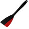 Westmark Pfannenschaber Flexi-Mini – Schmaler Wender mit flexibler Silikonkante zum Wenden und Schaben ohne Kratzer – Hitzebeständig und spülmaschinengeeignet – Schwarz/Rot, 24 cm