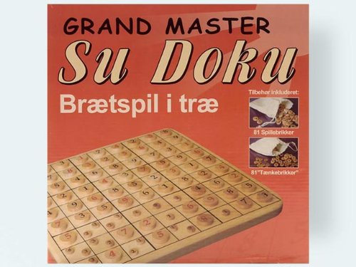 Unbekannt Breimeir 606 00001 - Sudoku Spiel in Holzkassette