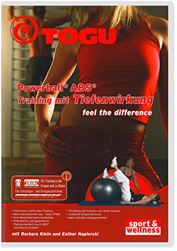 TOGU DVD Powerball ® ABS Training mit Tiefenwirkung Übungs DVD