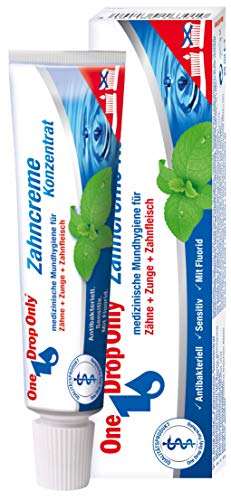 One Drop Only® 1 x 25 ml Zahncreme Konzentrat - konzentrierte & medizinische Zahnpasta in kleinen Tuben zur medizinischen Mundhygiene - Reise Zahncreme (1 x 25 ml)