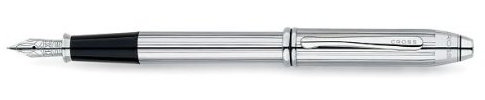 Cross Townsend Lustrous Chrome Fountain Pen
