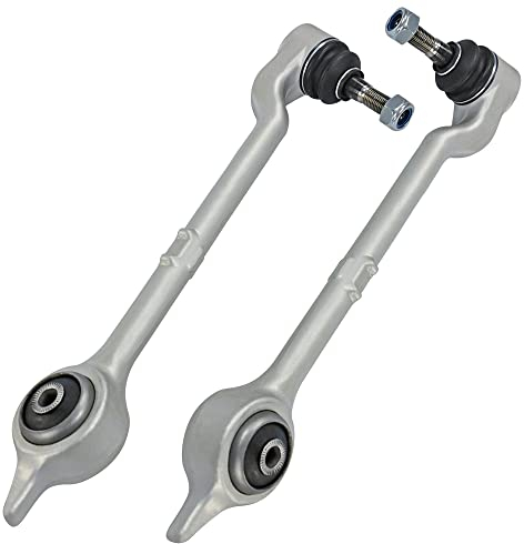 BESTPRICE 2x Aluminium Querlenker Vorderachse vorne unten links & rechts mit Lagerbuchse und Traggelenk Kompatibel mit BMW 5er (E39), 5 Touring (E39)
