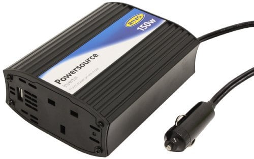 RING 150W Power Source Compact Inverter With USB - Single Socket: Compact & Lightweight For Easy Storage