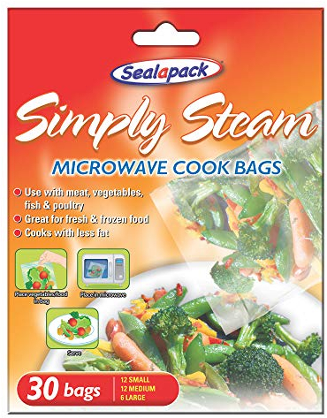 Sealapack, Orange SAP1038 Sacs Vapeur Micro-Ondes Plastique
