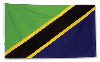 Flagge Tansania - 90 x 150 cm [Misc.]