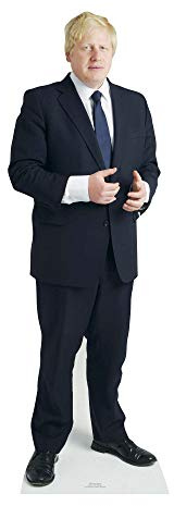 Star Cutouts CS563 Boris Johnson Lifesize Cardboard Cutout – Former Prime Minister Display, Political Party Decoration & Event Prop