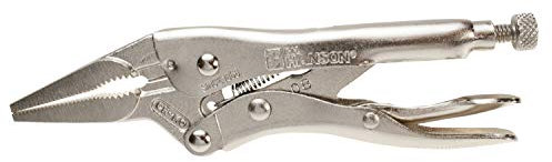 C.H. Hanson 70950 Manual Locking Pliers, Long Nose, 9 inch