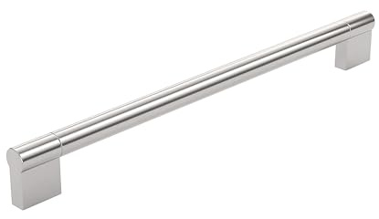 Richelieu | Avellino 10 1/8-inch (256 mm) Brushed Nickel Cabinet Bar Pull