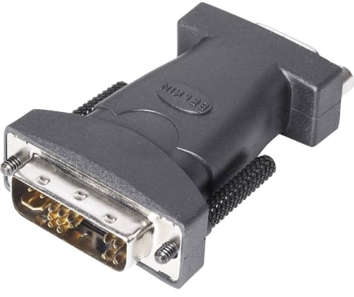 Belkin f2e4162bt Adapter Video-dvi zu vga, Kabelklemme Ausschnitt, Schrauben-Kit, Schwarz