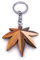 H-Customs Hanfblatt weed blatt Holz Edel Handmade Schlüsselanhänger Anhänger