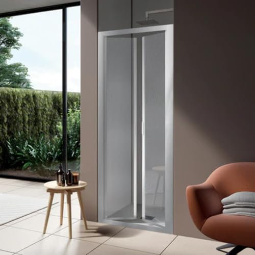 Porte de douche Saloon cristal 4 mm américain 4 cm 96 – 104 / Ouverture 79,5 cm