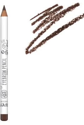 lavera Augenbrauenstift - Brown 01 - Naturkosmetik - Für definierte Augenbrauen - Frei von Silikonen - Frei von Mineralöl - Vegan - Bio Jojobaöl & Bio Sheabutter - 1,14g
