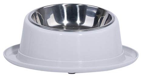 Mipcase Comedero para Mascotas Cuenco De Acero Inoxidable Antideslizante para Gatos y Perros para Comedero Bebedero Cocina o Salón