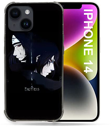 Cokitec Schutzhülle für iPhone 14 (6.1) Manga Naruto Sasuke Itachi