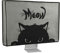 kwmobile 20-22 monitor Cover - Protezione Monitor PC Antipolvere Schermo Computer - Custodia Protettiva Gatto Nero