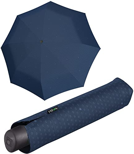 Knirps nachhaltiger Damen Taschenschirm Vision Manual - water