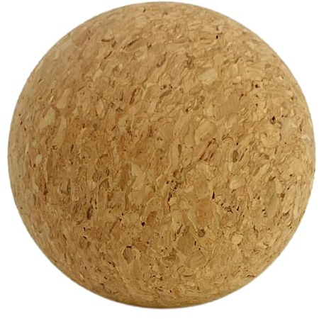 ATC Handels GmbH natürliche Kork-Massageuntensilien für Faszien - Entdecken Sie die vielseitige Welt der Faszienmassage und verbessern Sie Ihre Beweglichkeit und Regeneration (Ball Ø 10cm)
