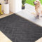 FCSDETAIL Dirt Trapper Indoor Door Mat 60 x 90 cm, Machine Washable Entrance Rug, Super Absorbent Dog Doormat, Non-slip Inside Floor Mat for Entryway, Muddy Shoes & Paws