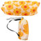 Aufblasbares Sofa, Reißfest, Tragbare Aufblasbare Liege, Couch, Aufblasbarer Stuhl mit Aufbewahrungstasche für Erwachsene und Kinder(Sonnenblume)