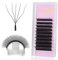 5D YY Extensions de Cils D Curl 0.07mm 8-14mm mix Tray Y YY Cils Extensions 2D 4D Premade Cils volume .07 Mix YY type Wispies Cils doux pour les yeux 12mm 13mm Fournitures par EMEDA (0.07 D MIX)