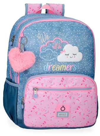 Enso Dreamer Mochila Escolar Azul 32x44x17 cms Poliéster 23,94L
