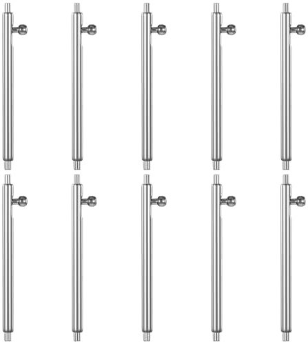 Nogeqi 10 PCS Watch Strap Pins 20mm Quick Release Watch Pins Replacement Kit, Quick Release Watch Strap Pins, Stainless Steel Watch Pins Spring Bars for Watch Band Replacement Repair
