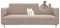 BellaHills Stretch Sofabezug Übergröße 3 Sitzer (215-250cm), Sofahusse Polyester Elastische Couchbezug mit Anti-Rutsch-Schaumstoffe, Sand