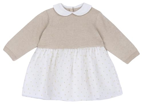 Chicco, Vestito Bambina a Maniche Lunghe, in Caldo e Morbido Tessuto, Abbigliamento Neonata 0-24 Mesi, Designed in Italy