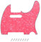 DIAO79NI Battipenna a 8 fori per chitarra elettrica USA/messicana Fender American Standard Telecaster stile moderno, rosa chiaro perlato, 4 strati.
