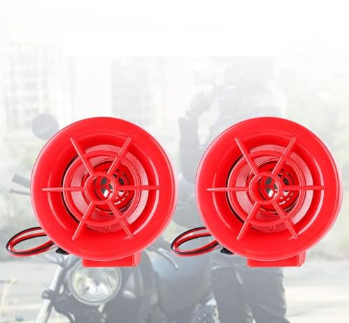 Ldafava Altavoces de Alarma de Motocicleta Multifuncional Radio Anti -Radio Radio MP3 FM de Amplificador de Altavoces Bluetooth para Aluminio de Motociclistas