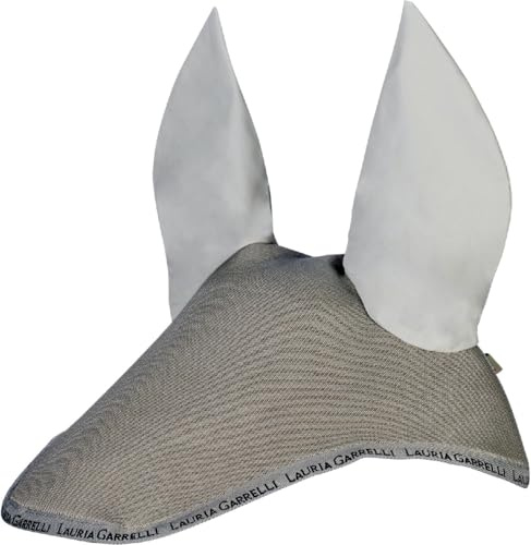 HKM Livigno Mesh Fliegenhaube, Steingrau, Warmblut