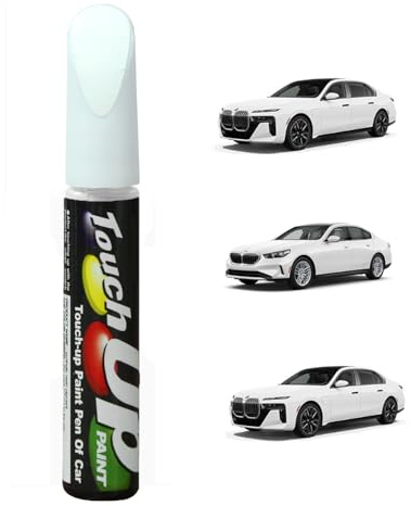 Treesiche Pintura de Retoque para BMW 3 Series/5 Series/ X2/X3 2018 /X4/X5, 2 in 1 Pluma De Retoque del Coche, Reparador Arañazos Coche para BMW, Alpine Blanco(300)