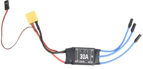 Pour 30A Brushless ESC XT60 Contrôleur De Vitesse Électronique RC Télécommande Drone Hélicoptère FPV RC Voiture Accessoires Brushless Réparation Variateurs Vitesse Rc