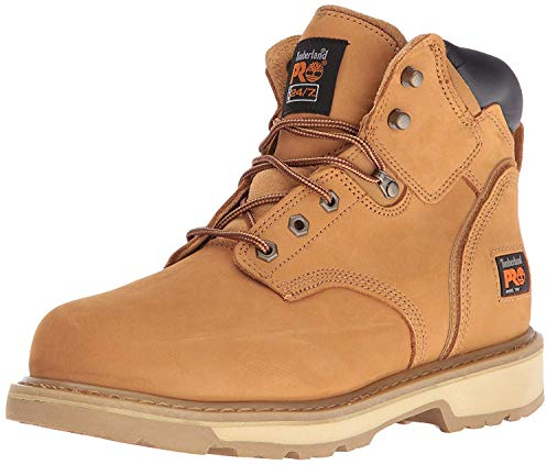 Timberland Stivali da lavoro industriali Pit Boss in acciaio, 15,2 cm, Grano, 41.5 EU