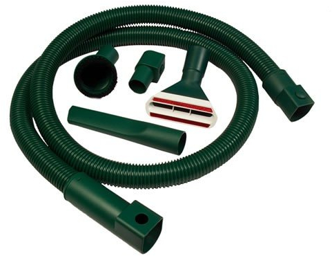 eVendix Saugschlauch, Schlauch + Düsenset mit Wappenprofil kompatibel mit Vorwerk 118, 119, 120, 121, 122