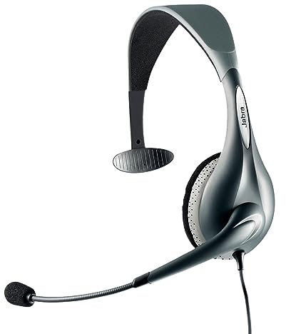Jabra UC Voice 150 Mono - Headset - über dem Ohr - Grau