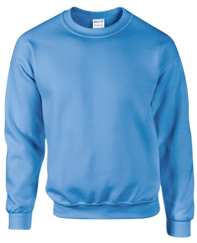 Gildan DryBlend Adult Set-In Crew Neck Sweatshirt (13 Colours) (M) (Carolina Blue)