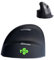 R-Go HE mouse- Souris ergonomique - Modèle Vertical- Sans fil - Pour gaucher - Prévention Syndrome de la Souris et Epicondylite - Moyen (Longueur de la main 165-185mm) - PC/Tablet/Laptop - Noir