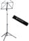 K&M 10065 Notenpult Schwarz Set