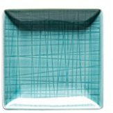 Rosenthal - Mesh - Colours Aqua - Schale/Schälchen - quadratisch - türkis - 10 cm
