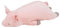 Nemu Nemu Animals 6209828 Plüschtier, Schwein Pinkie, Kuscheltier, extra weich und kuschelig, Stofftier, Designed in Japan, Kuschelkissen, Größe L, 55 cm