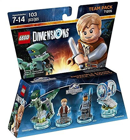 Lego 1000546254 Dimensions - Team Pack - Jurassic World, Spiel