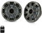 KICKER Altavoces Marinos de carbón de 6.5 Pulgadas (cantidad 2) 1 par de Altavoces de Repuesto OEM